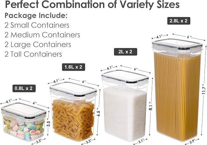 CHEFSTORY Airtight Food Storage Containers - Image 2