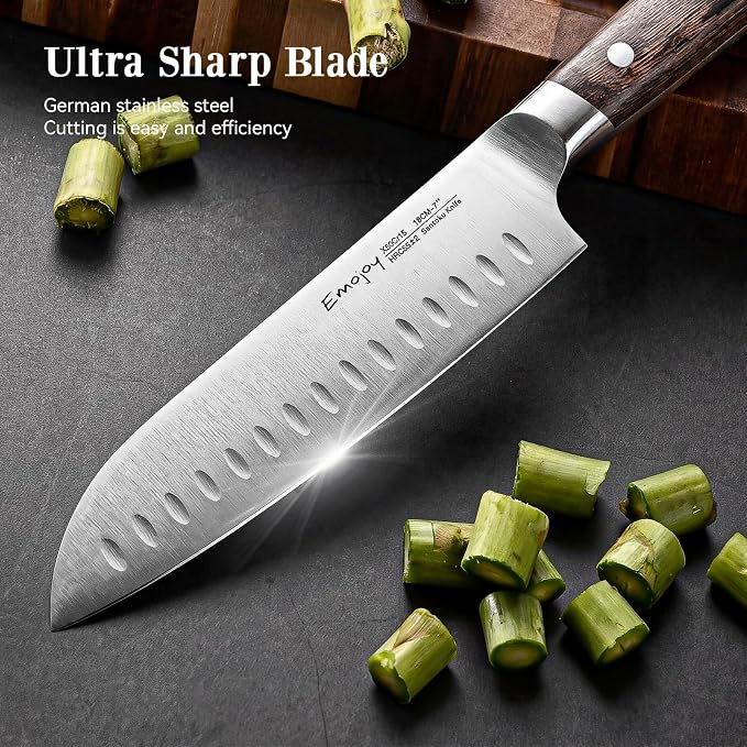 Knife Set, Emojoy 16-Piece Kitchen Knife Set - Image 3