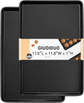 2-Pack Commercial & Home Baking Sheet Pans by GIUOIDUO