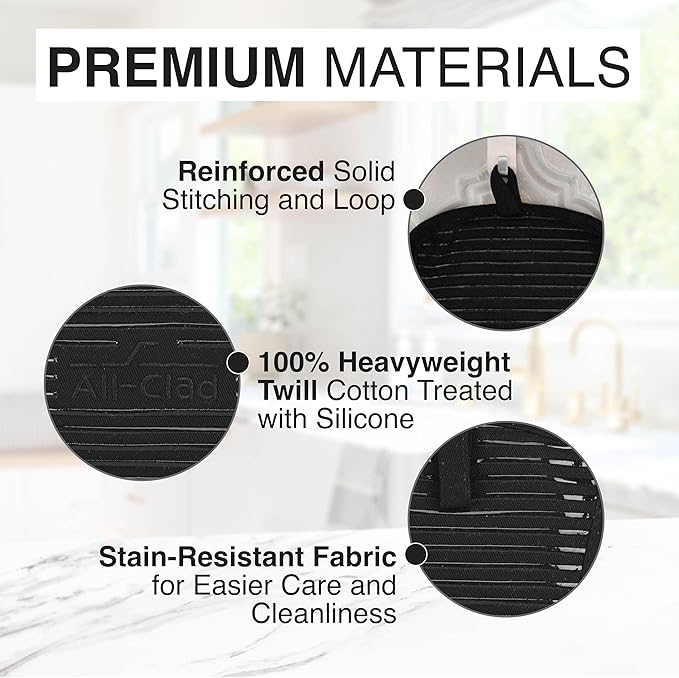 All-Clad Premium Pot Holder & Hot Pad: Heat Resistant to 500 Degrees - Image 5