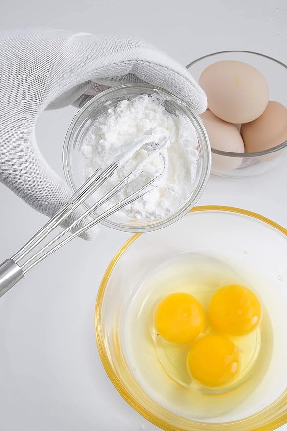 Mini Whisk, Stainless Steel Skinny Whisk Egg Beater - Image 6