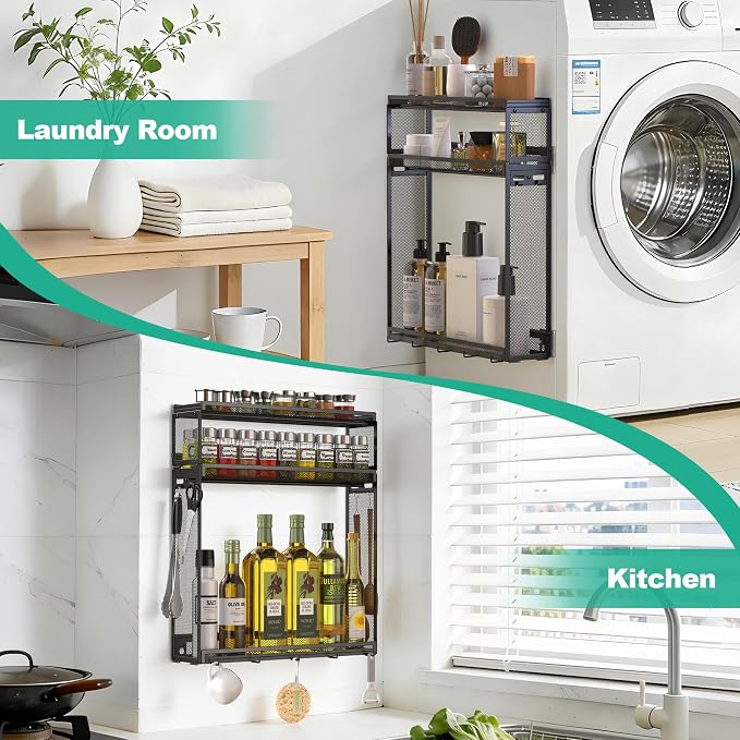 Docnest 3 Tier Wall Mounted Spice Rack - Image 7