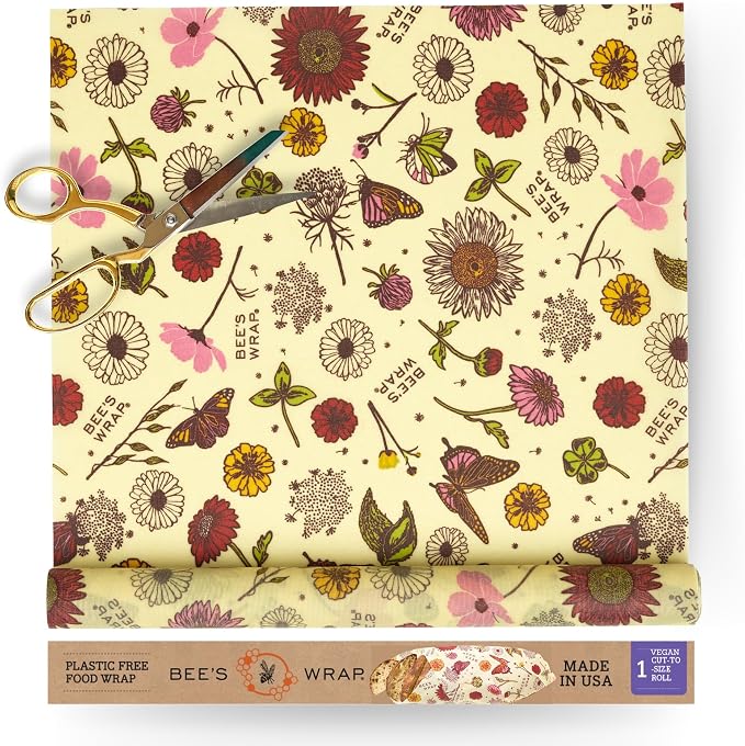 Bee's Wrap Vegan Beeswax Wraps for Food by BeesWrap