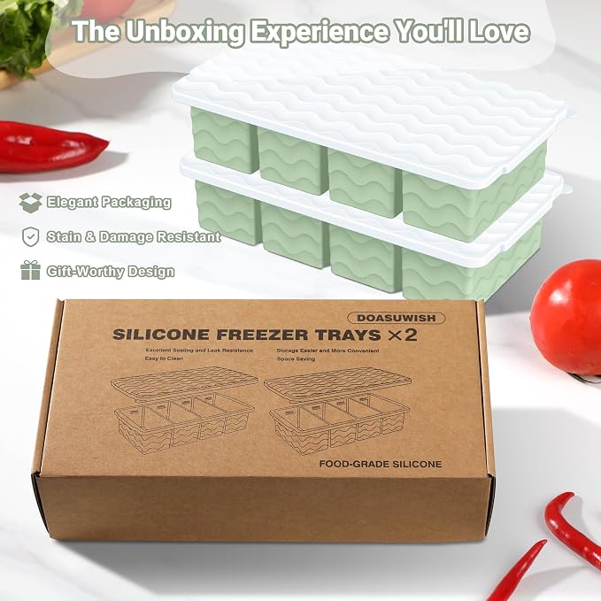 Doasuwish Silicone Freezer Tray - Image 7