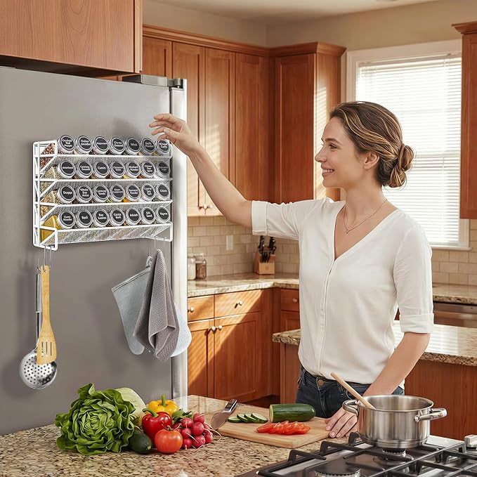 UVIAHOMI Magnetic Spice Rack Organizer - Image 6