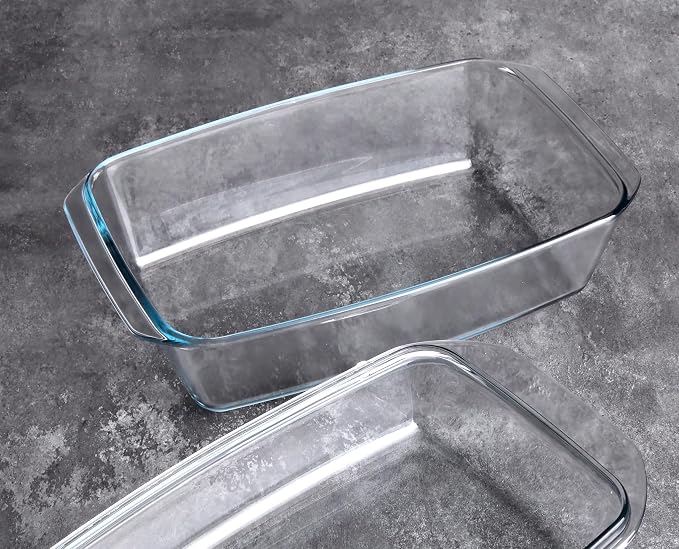 Rectangular Tempered Glass Casserole Dish - Image 5