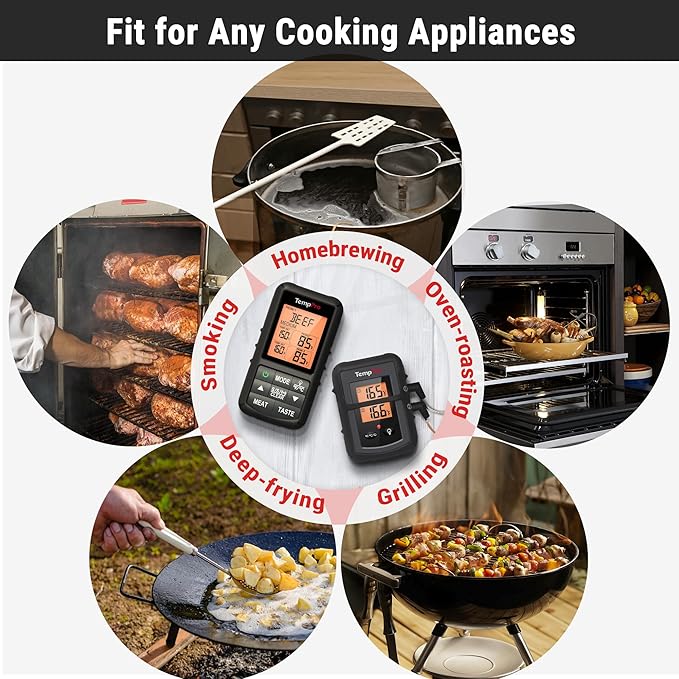 TempPro TP20 500FT Wireless Meat Thermometer - Image 7