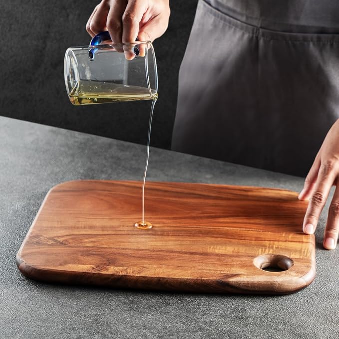 Acacia Wooden Cutting Board, JAMES.F Large Wood Cutting Boards - Image 7