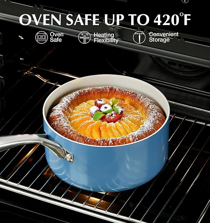 KOCH SYSTEME CS Nonstick Sauce Pan - Image 6