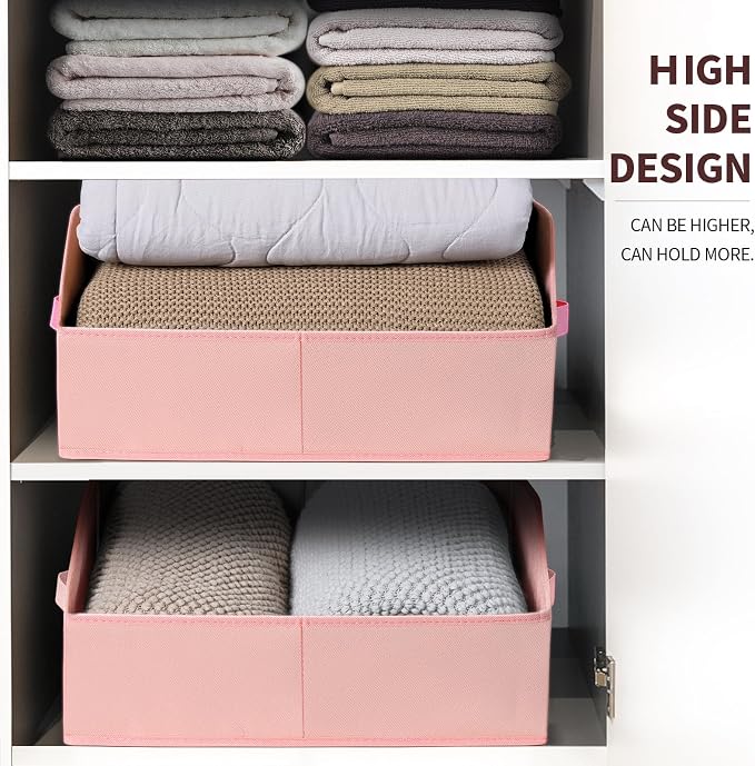 Homsorout Closet Baskets for Shelves Trapezoid - Image 5