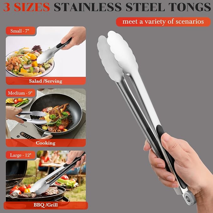 Kitchen Tongs for Cooking - Image 7