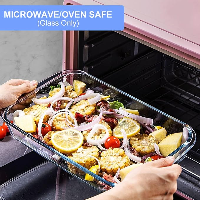KOMUEE 8 Pieces Glass Baking Dish - Image 3