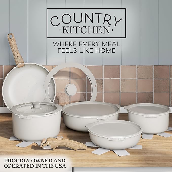 Country Kitchen Cookware Set - Image 2