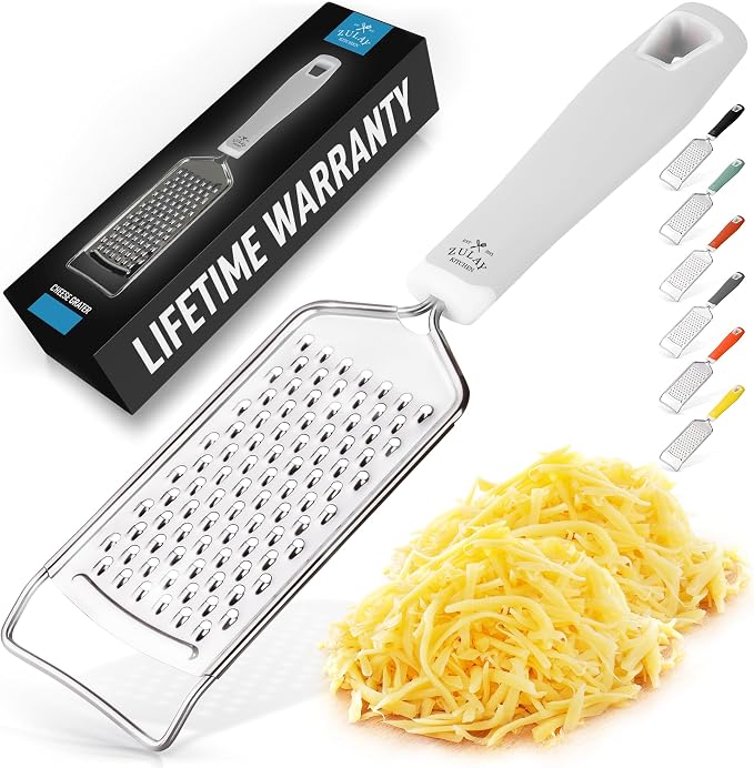 Zulay Kitchen Professional Cheese Grater Stainless Steel by ZulayKitchen