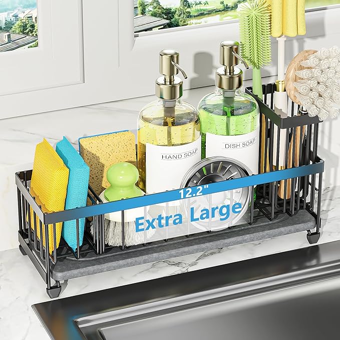 Cisily Extra Large Sink Caddy Organizer by CISILYHOMELIFE