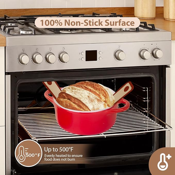 Silicone Bread Sling for Dutch Oven, Easily Transfer Sourdough, Dishwasher Safe - Image 5