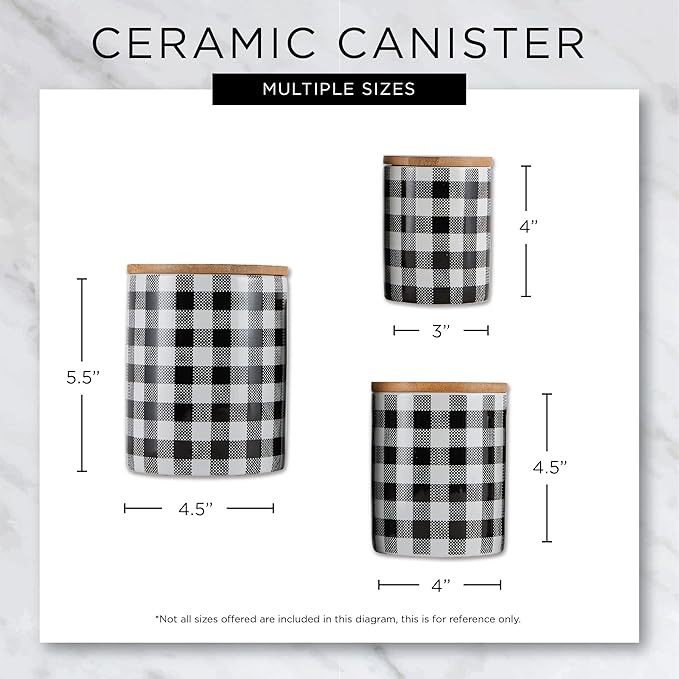 DII Kitchen Accessories Retro Collection, Canister Set, 3 Piece - Image 9