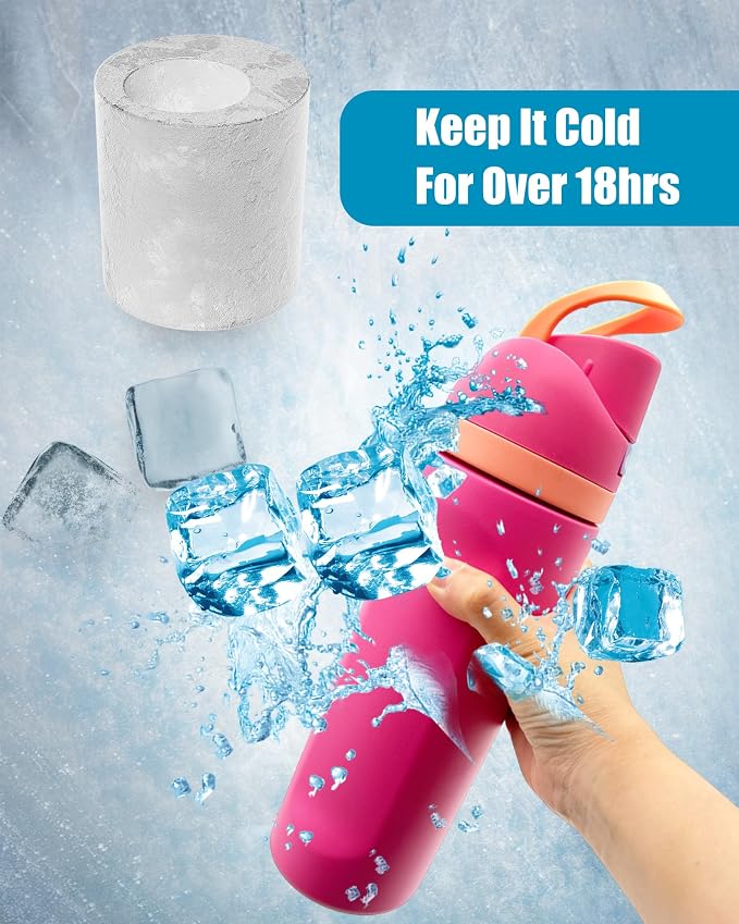 Ice Molds for Owala 24-40oz, Food-Grade Soft Silicone, No White Residue - Image 7