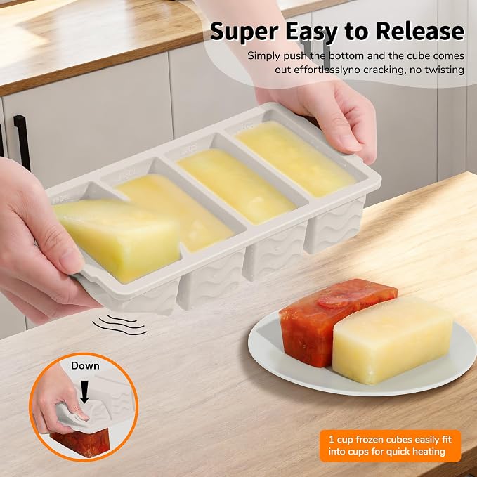 3-Pack Silicone Freezer Trays - Image 4