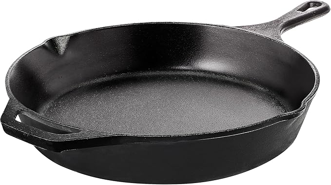 Utopia Kitchen Cast Iron Frying Pan 10.25 Inch, Cast Iron Chefs Pan, Pre by UTOPIAKITCHEN