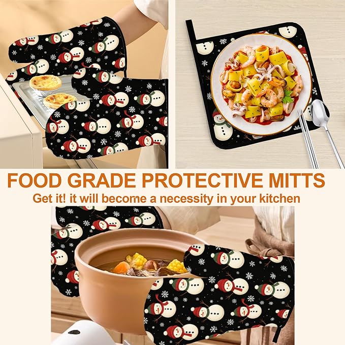 Oven Mitts and Hot Pads Set - Image 5