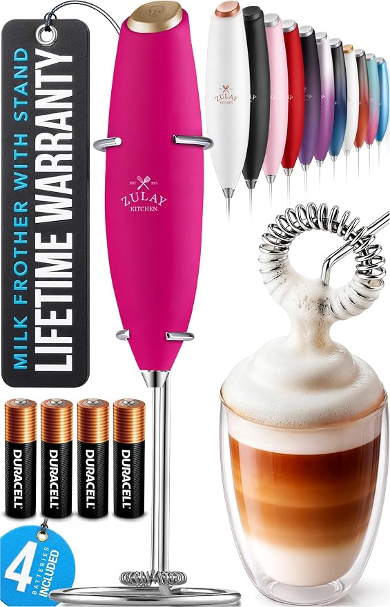Zulay Kitchen Powerful Milk Frother Wand by ZulayKitchen