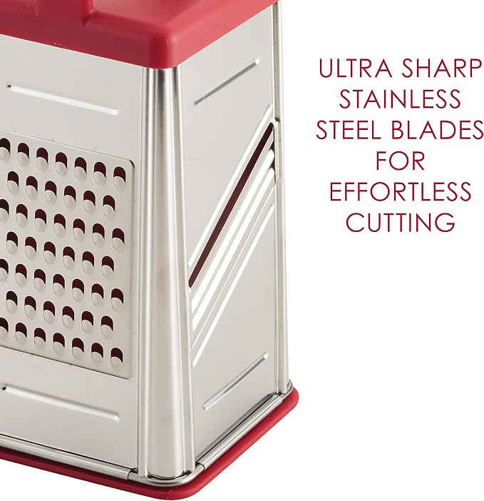 Rachael Ray Tools and Gadgets Stainless Steel Box Grater - Image 4