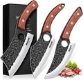Huusk Butcher Knife Set of 3- Japanese Knife Set by HuuskKnife