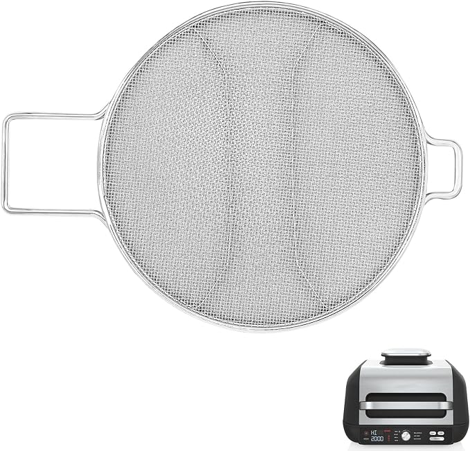 Splatter Shield for Ninja Foodi Smart XL Pro 7-in-1 Indoor Grill, Replacement by Unknown