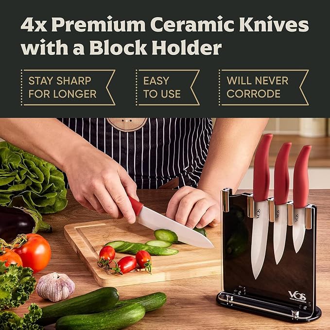 Vos Ceramic Knife Set, Ceramic Knives Set - Image 2