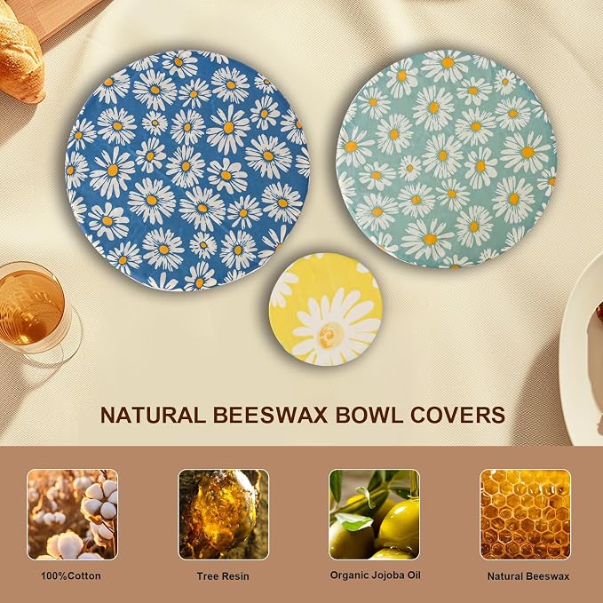 Reusable Bowl Covers for Bread Proofing - Image 3