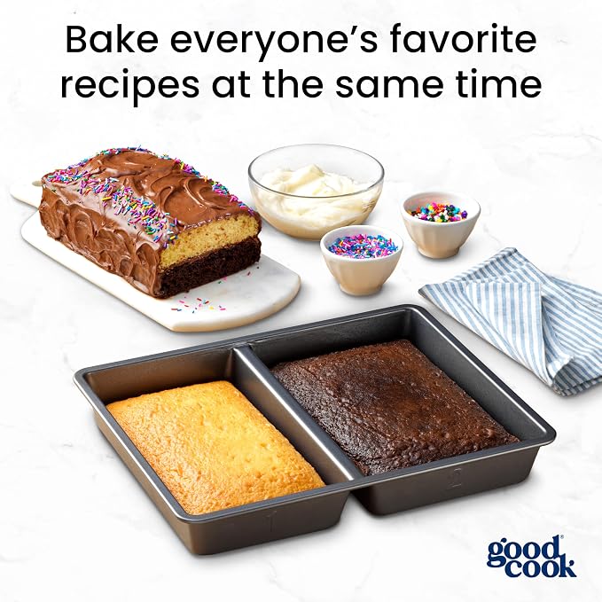 GoodCook Divided Baking Sheet Premium Carbon Steel Nonstick Pan, 11 x 14-Inch - Image 5