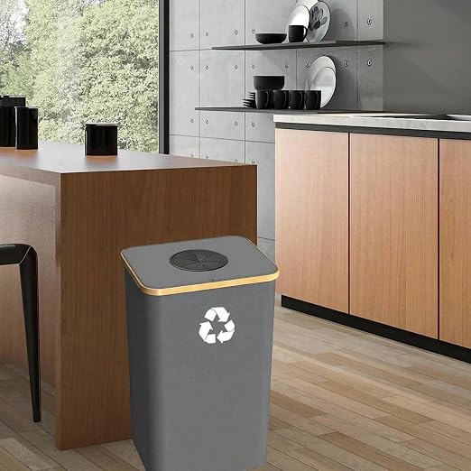 Recycling Bin for Kitchen Indoor Home, Large 100L/ 26 Gallon Recycle Bin - Image 7