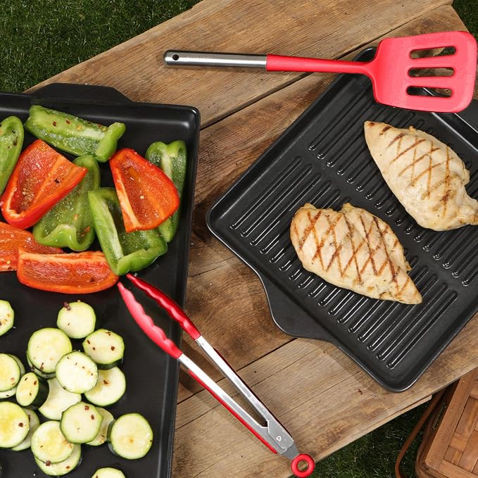 Larder & Vine 12-Piece Silicone Kitchen Cooking Utensils Set - Image 2