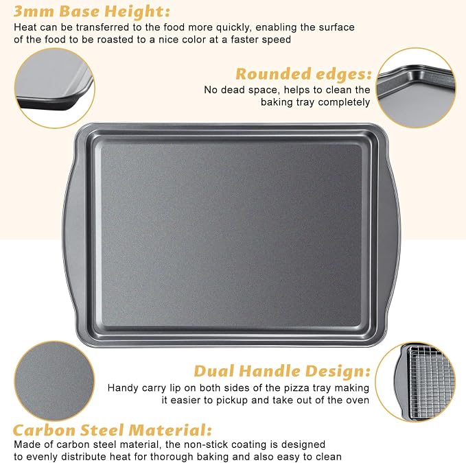 Baking Sheet with Cooling Rack - Image 3