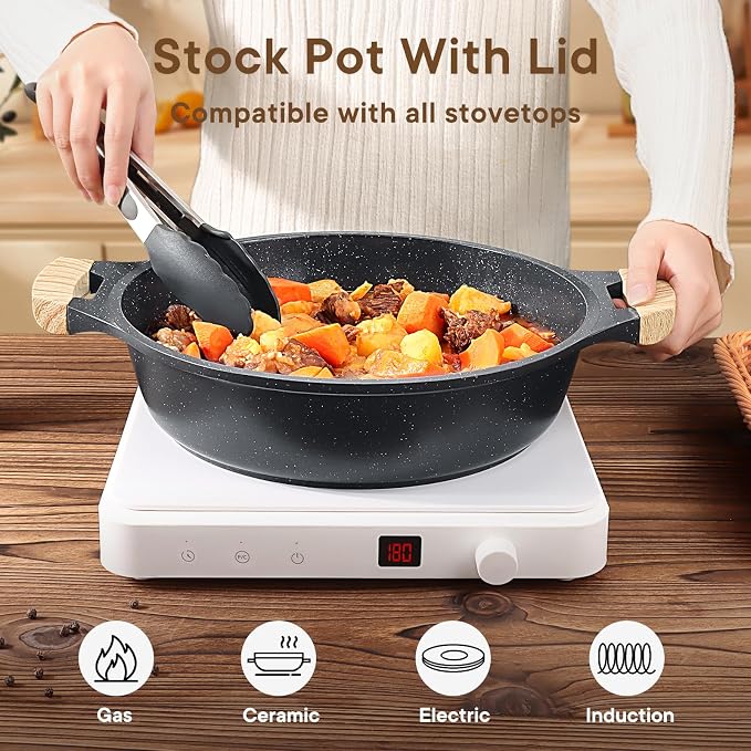 GiPP 6QT Nonstick Stock Pot - Image 3