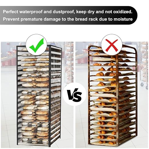 Commercial Bread Rack Cover Speed Rack Cover - Image 4