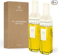 Oil Dispenser Bottle – Set of 2 17oz/500ml Oil and Vinegar Dispenser by Unknown