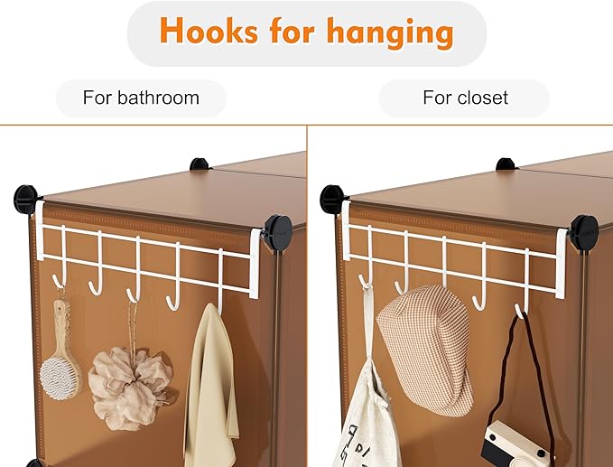 6-Cube Storage Organizer, Closet Organizer Storage Shelf Bookcase Bookshelf - Image 6
