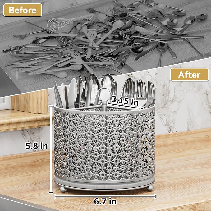 Rotating Utensil Holder for Kitchen - Image 5