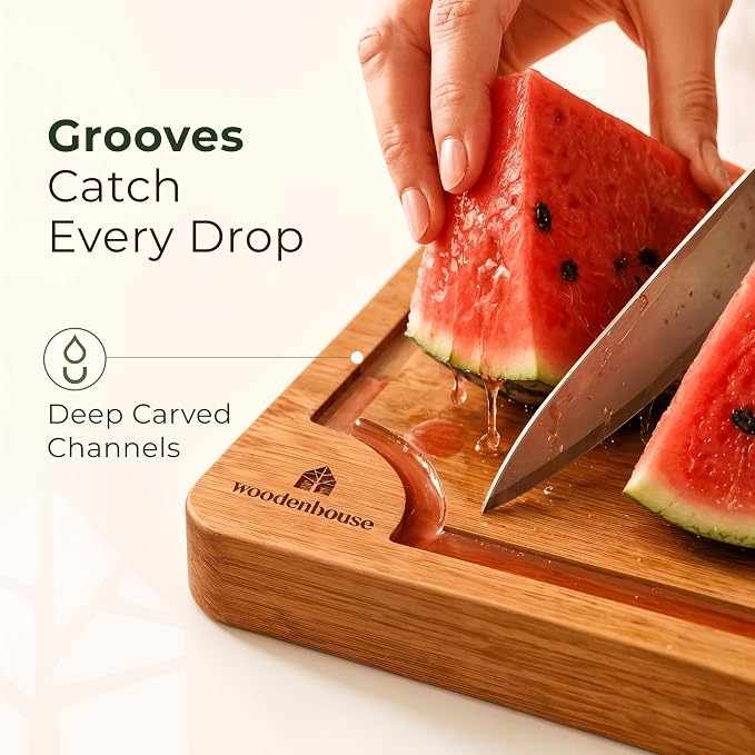 Wood Cutting Board Set of 3 - Image 4