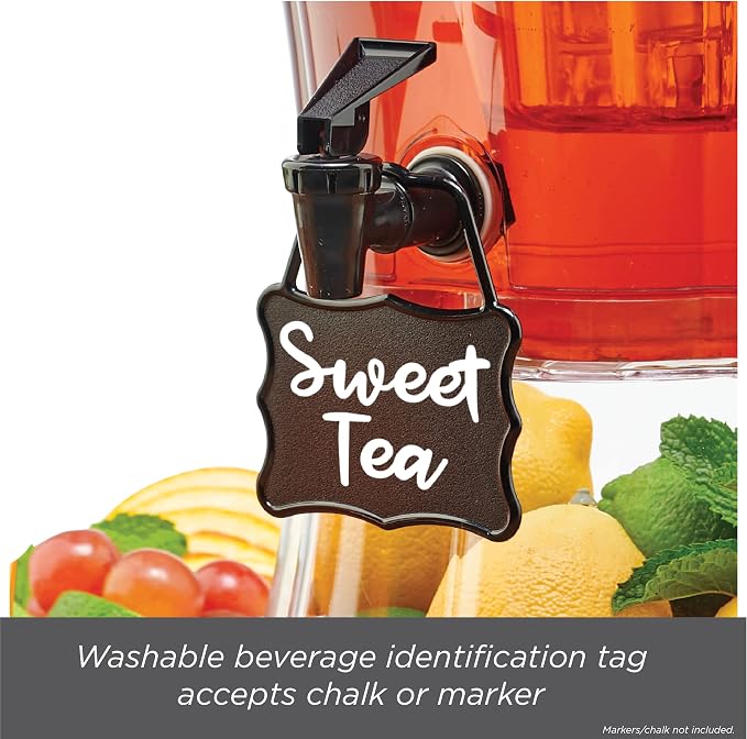 Buddeez 3.5 Gallon Clear Drink Dispenser - Image 2