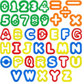 Dough Tool Set with Dough Alphabet Cutters, Numbers Cutters, Mathematical by LanMa