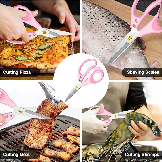 All Purpose Kitchen Scissors, Kitchen Shears Heavy Duty - Image 4