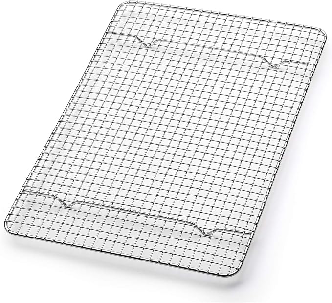 Spring Chef 8.5 x 12 Inch Stainless Steel Cooling Rack - Image 9