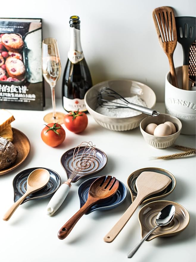 Spoon Holder, Cooking Spoon Rest - Image 8