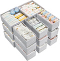 Vtopmart 18 Pack Baby Clothes Organizer, Dresser Drawer Organizer by Vtopmart