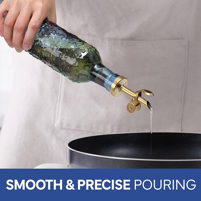 COOK WITH COLOR Glass Olive Oil Bottle Dispenser - Image 4