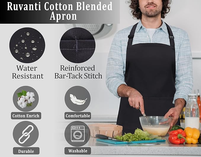 RUVANTI Work Aprons for Men/Women - Image 2