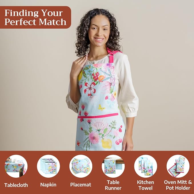 Maison d' Hermine 100% Cotton Apron - Image 4